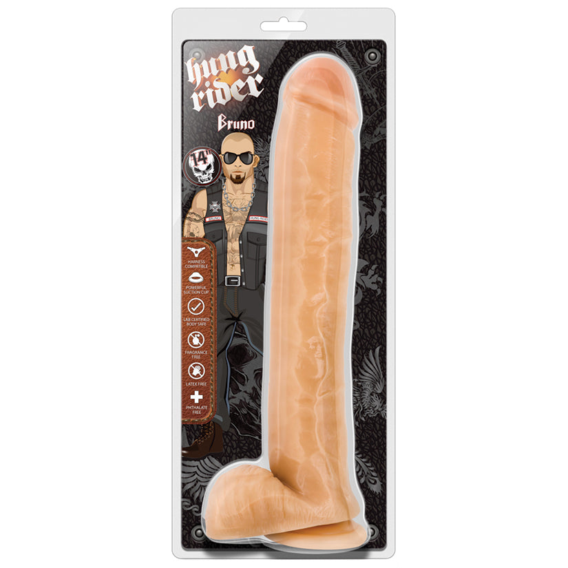 Hung Rider Bruno 14 Inch Realistic Dildo
