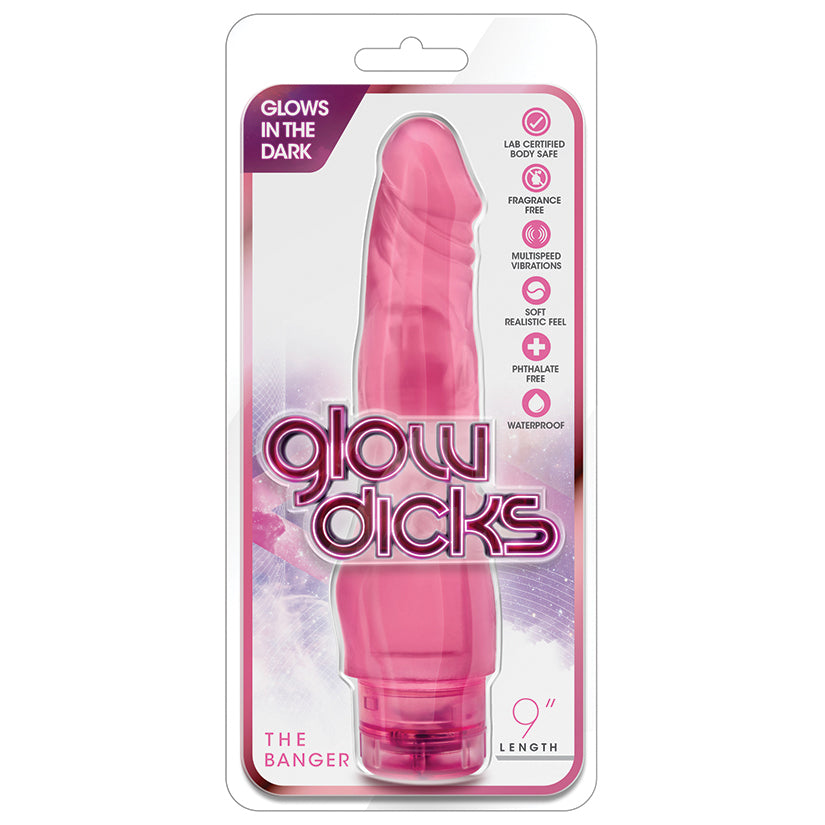 Glow Dicks The Banger Glow in the Dark Vibrator