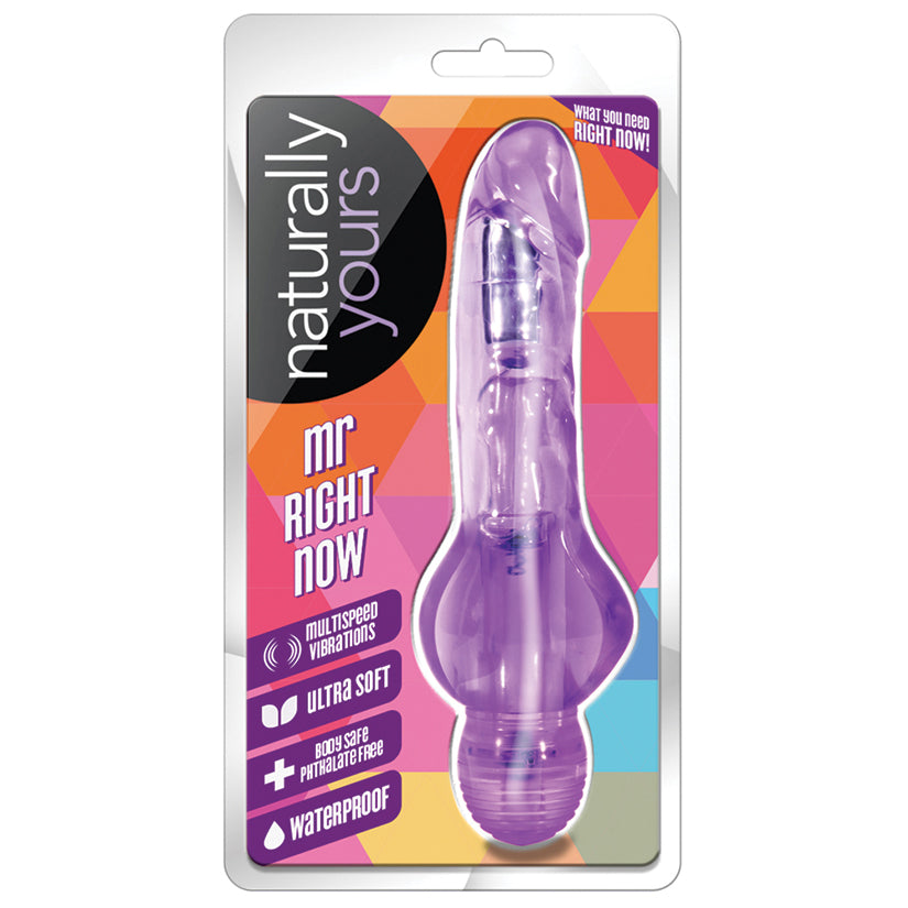 Naturally Yours Mr. Right Now Multispeed Vibrator