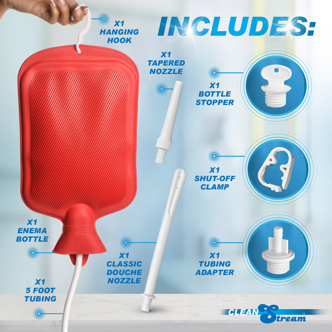 CleanStream Water Bottle Douche Kit