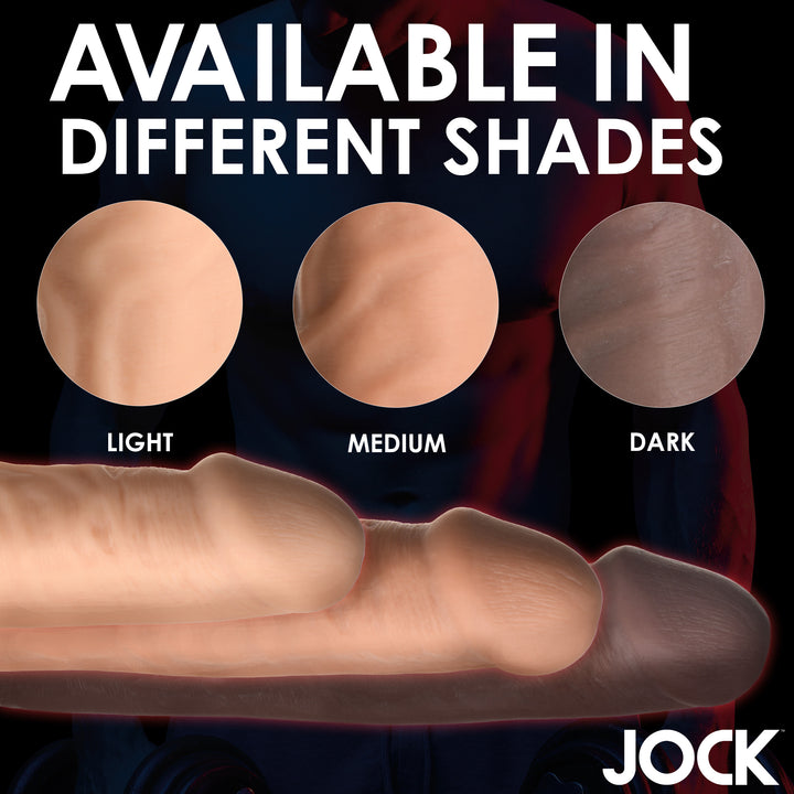 Jock Extra Long 1.5 Inch Penis Extension, Dark