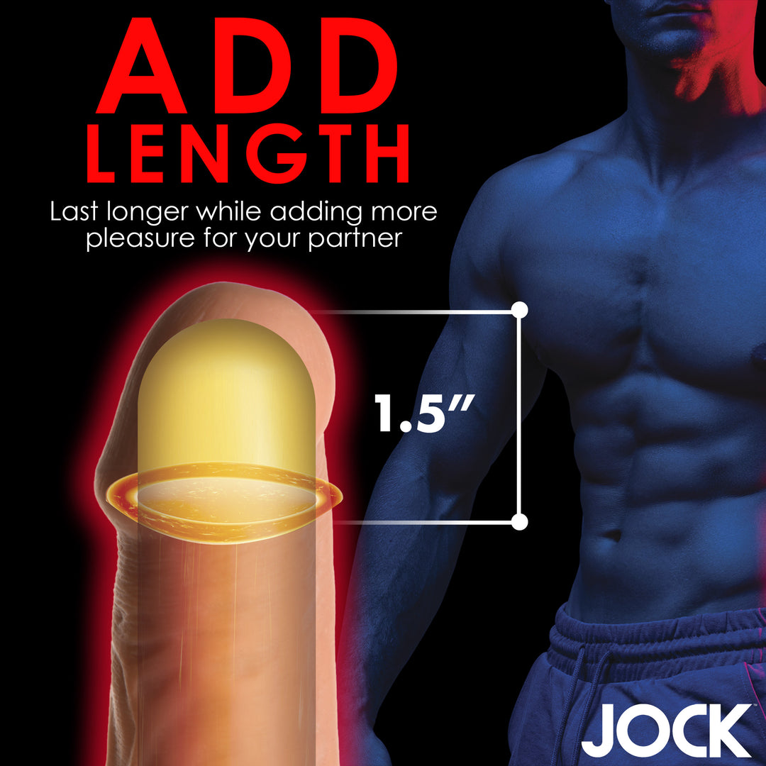 Jock Extra Long 1.5 Inch Penis Extension, Medium