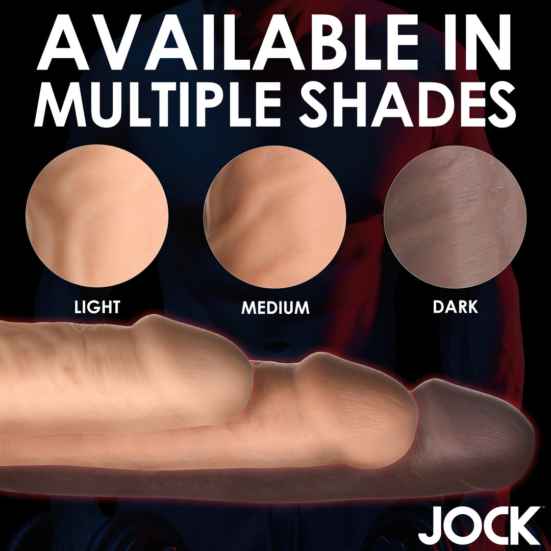 Jock Extra Long 3 Inch Penis Extension, Dark