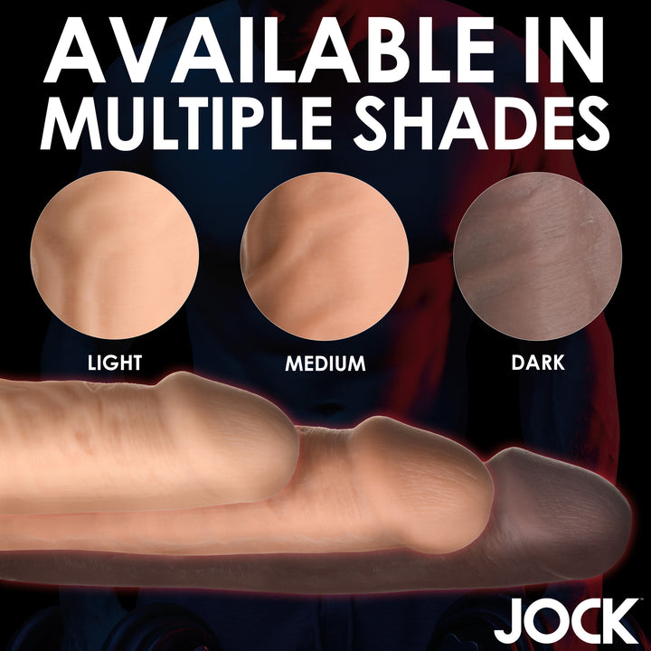 Jock Extra Long 3 Inch Penis Extension, Dark
