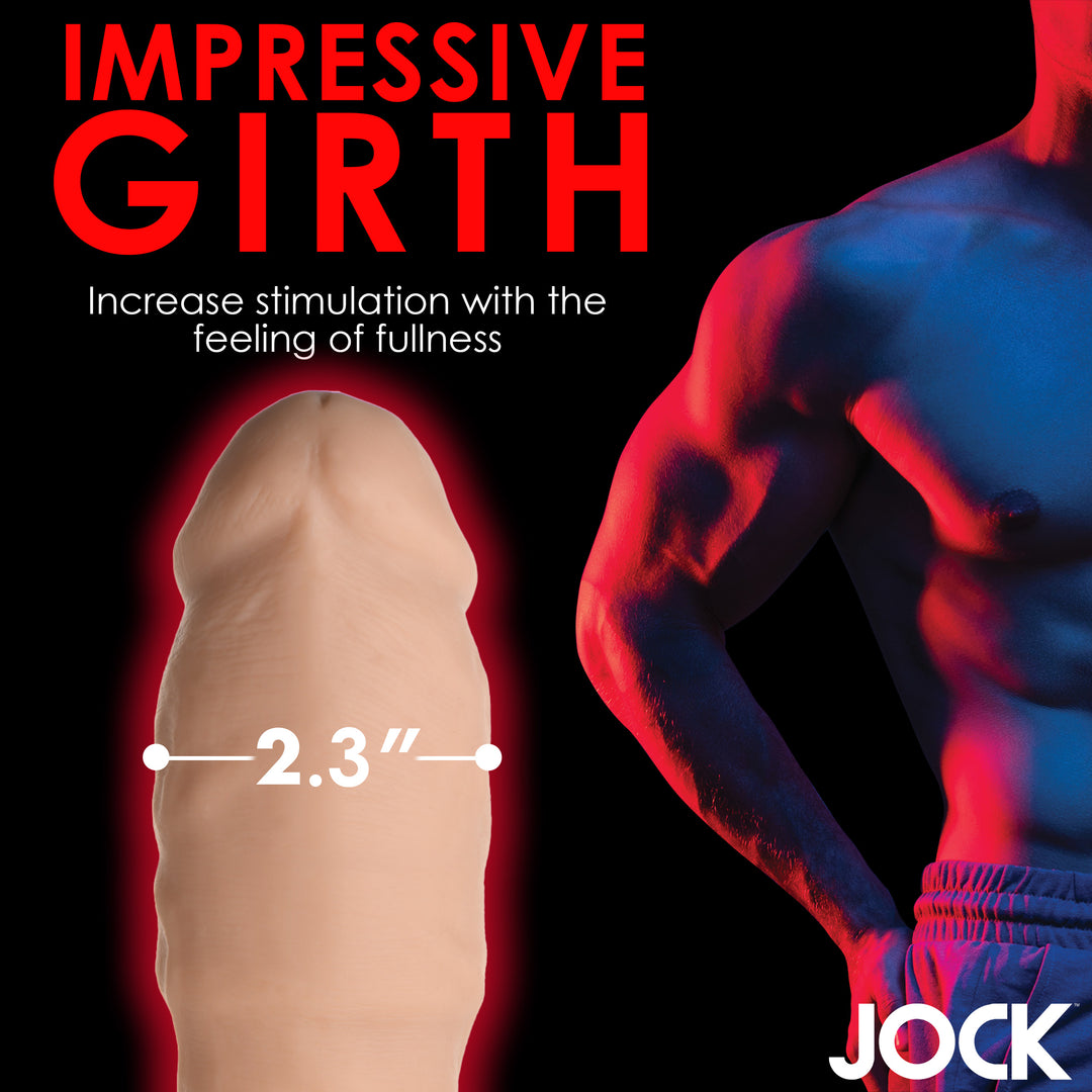 Jock Extra Thick 2 Inch Penis Extension, Light