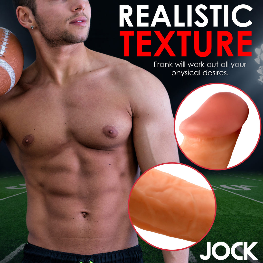 Football Frank Realistic Dildo with Balls and Suction Cup