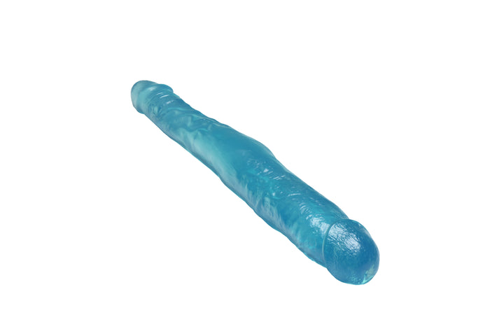 Lollicock Sweet Slim Stick Double Dildo - Blue