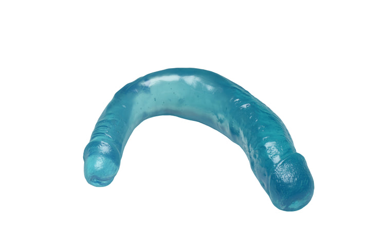 Lollicock Sweet Slim Stick Double Dildo - Blue