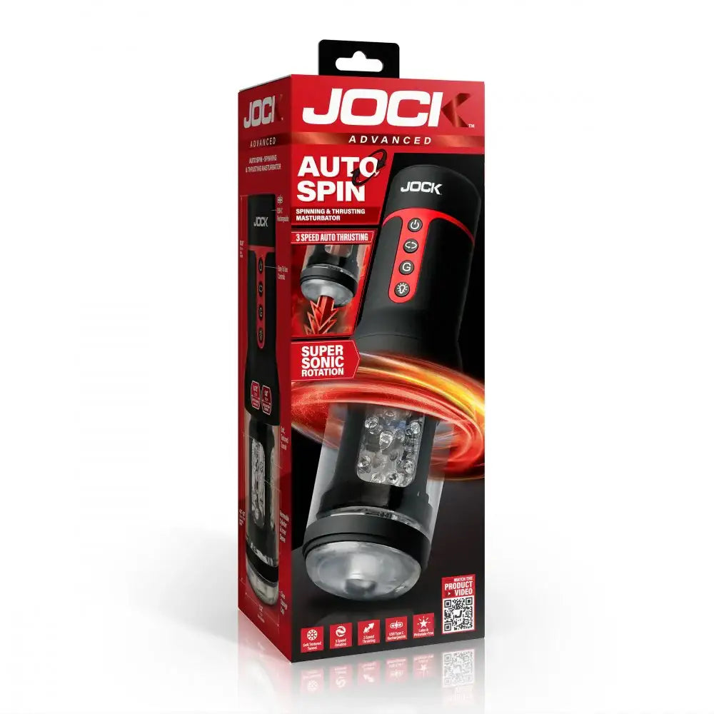 Auto Spin Spinning and Thrusting Masturbator - packaging