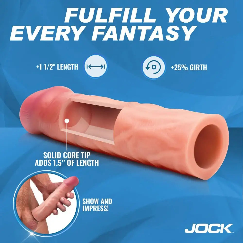 Enhancers 1.5 Inch Length Extension Penis Sleeve