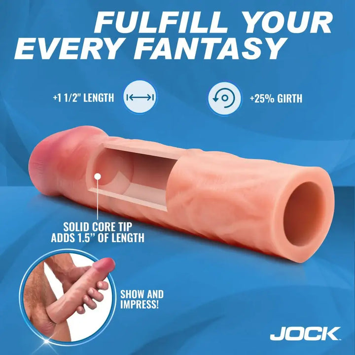 Enhancers 1.5 Inch Length Extension Penis Sleeve