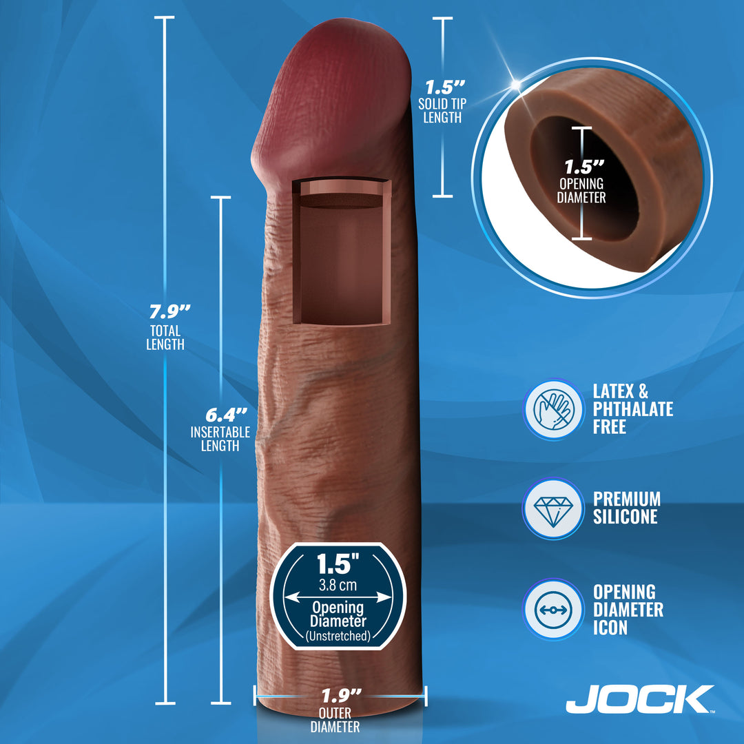 Enhancers 1.5 Inch Length Extension Penis Sleeve