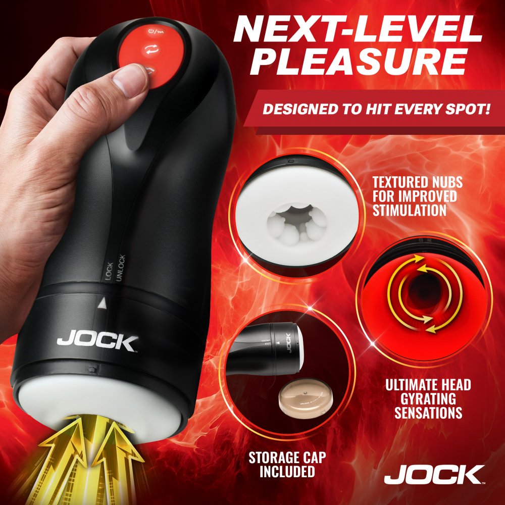 Gyroblast Gyrating, Sucking, & Vibrating Stroker Masturbator