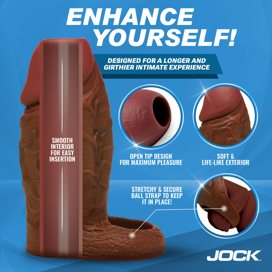 Enhancers Silicone Penis Extension Cock Sleeve