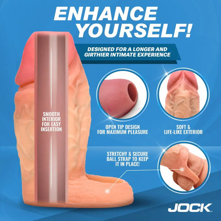 Enhancers Silicone Penis Extension Cock Sleeve