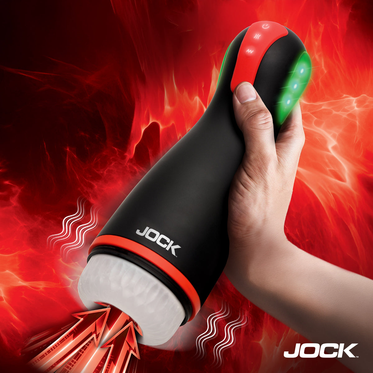 Blaze Vibrating, Sucking and Warming Masturbator