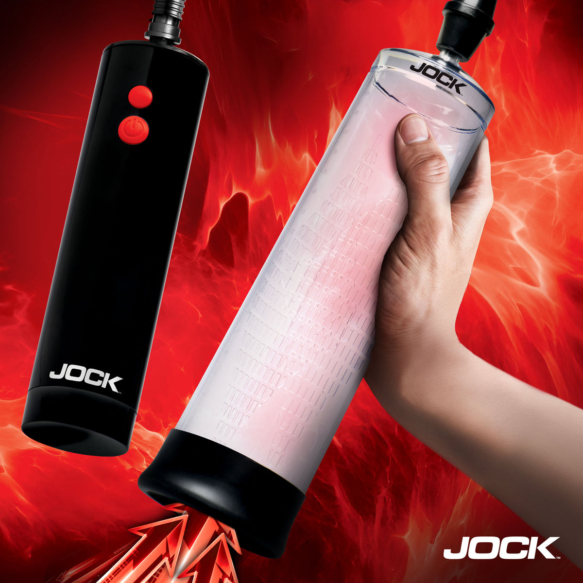 Jock Power Up Rechargeable Automatic Penis Pump