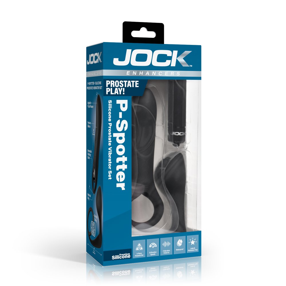 P-Spotter Silicone Prostate Vibrator 3-Piece Set