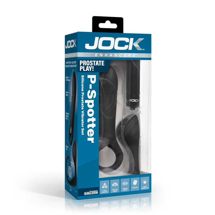 P-Spotter Silicone Prostate Vibrator 3-Piece Set
