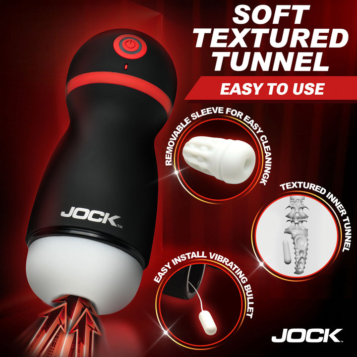 Jock Ultra Suck Sucking and Vibrating Masturbator