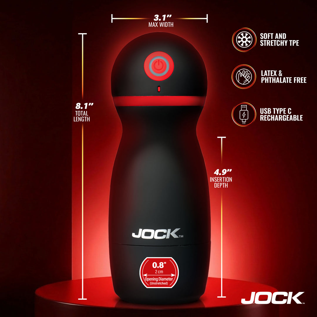 Jock Ultra Suck Sucking and Vibrating Masturbator