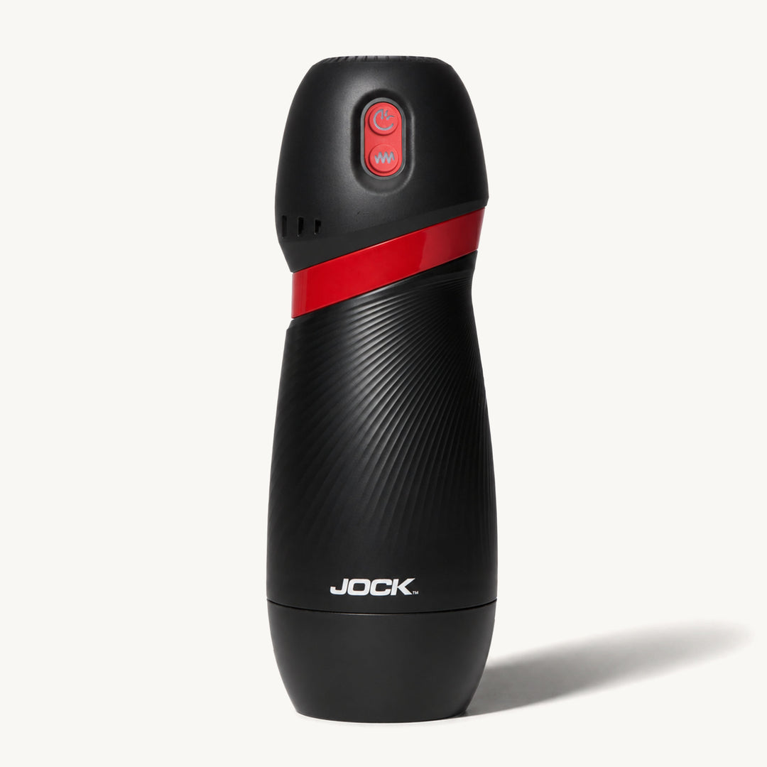 Jock Blast Sucking and Vibrating Masturbator