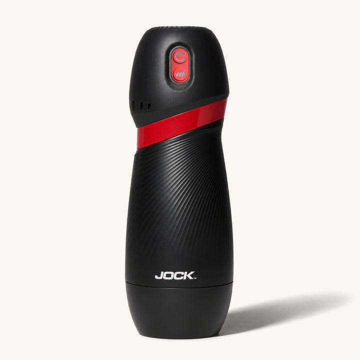 Jock Blast Sucking and Vibrating Masturbator
