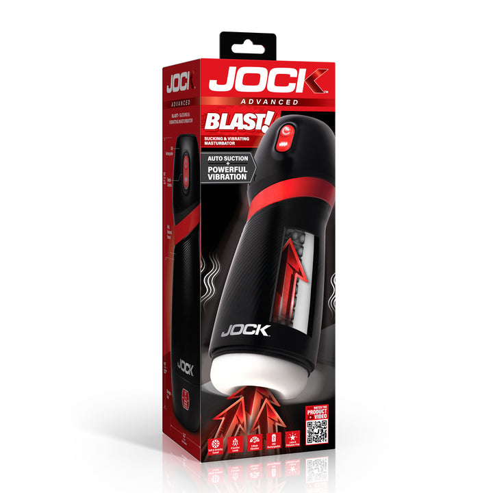 Jock Blast Sucking and Vibrating Masturbator