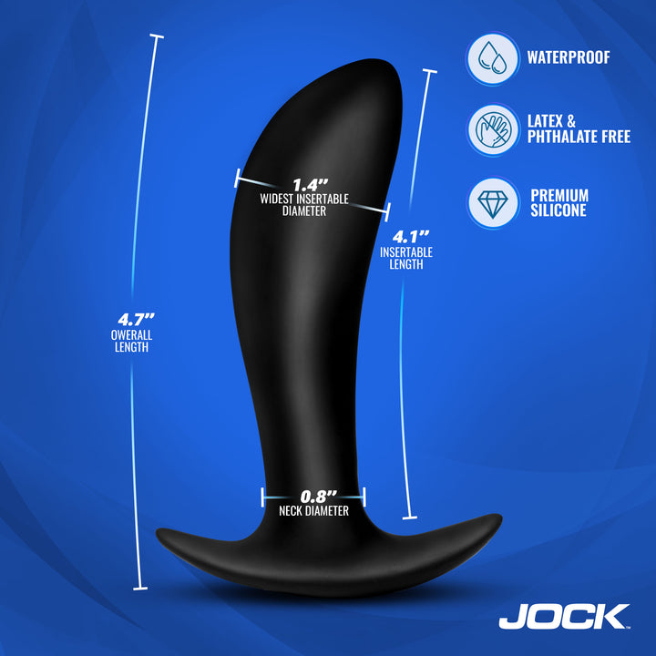 Jock Spark E-Stim Slim Prostate Plug with Remote