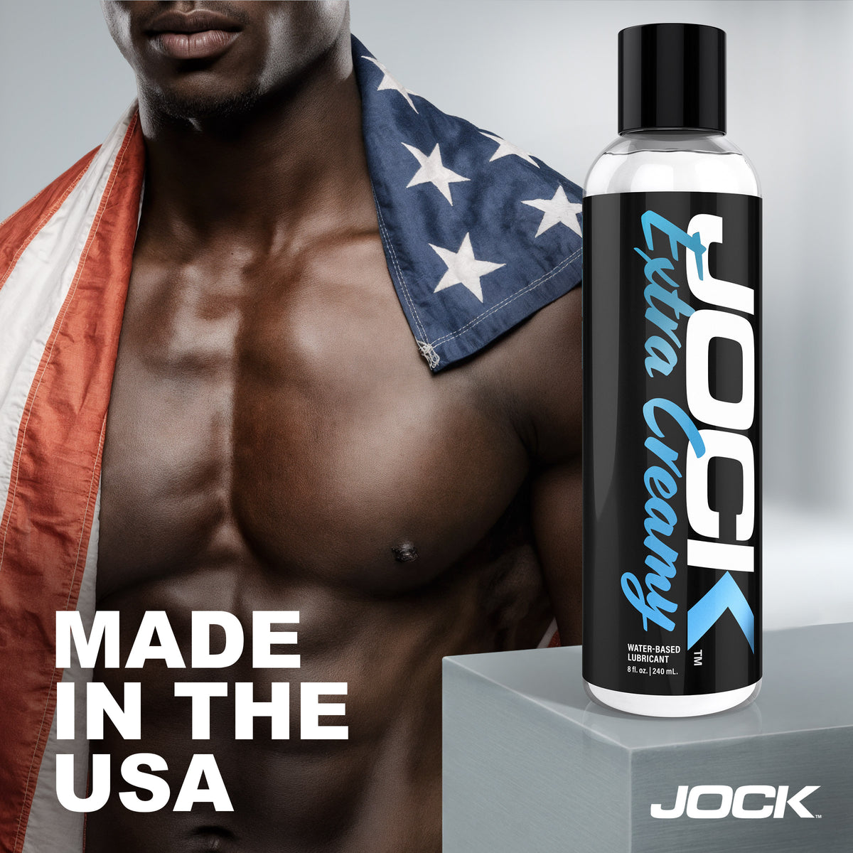 Jock Extra Creamy Water-Based Lubricant, 8 fl oz