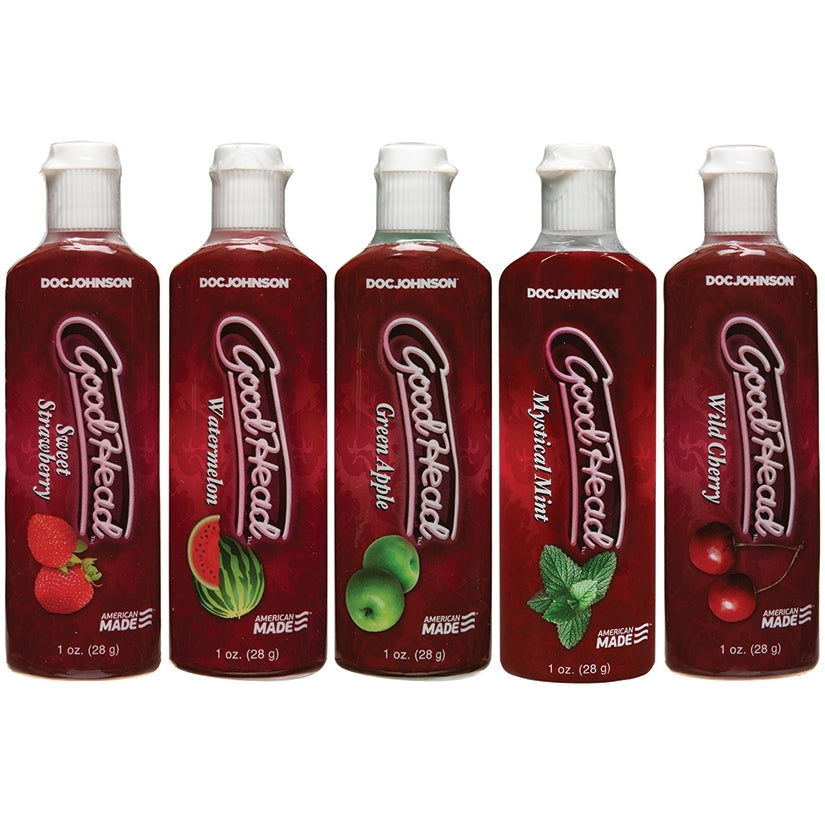 GoodHead Oral Delight Gel 5-Pack Sampler
