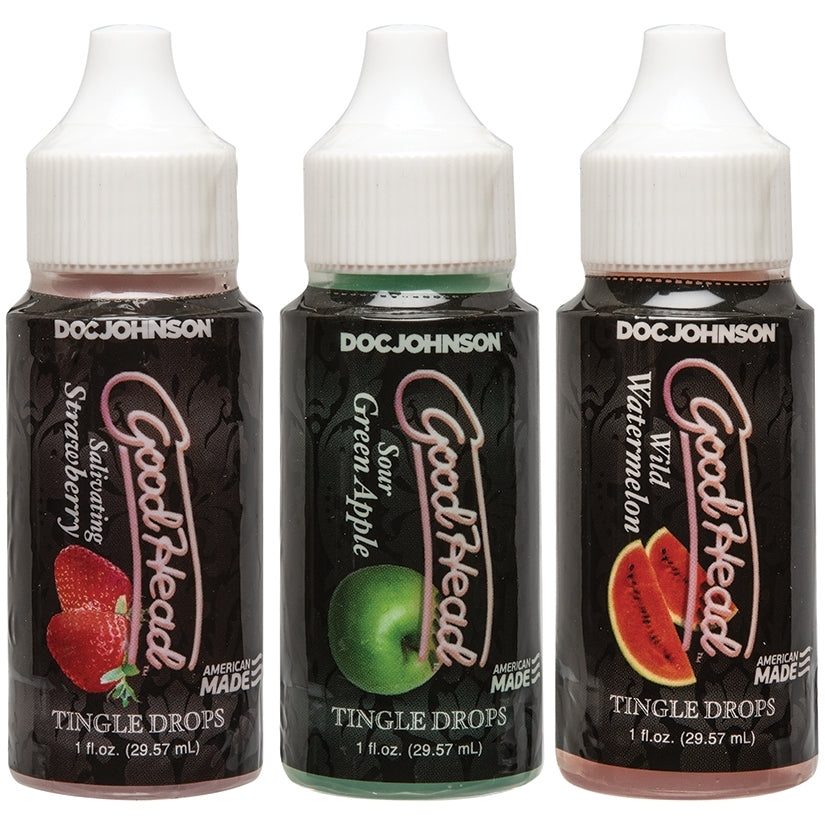 GoodHead Tingle Drops Oral Sex Enhancer 3 Pack