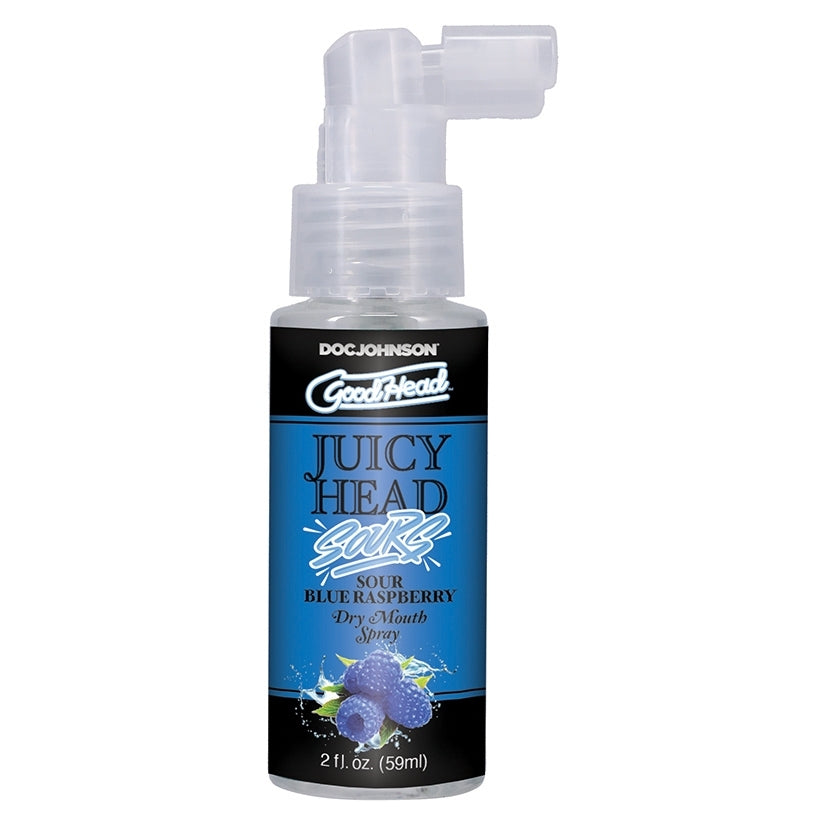 GoodHead Juicy Head Sours Dry Mouth Spray Sour Blue Raspberry
