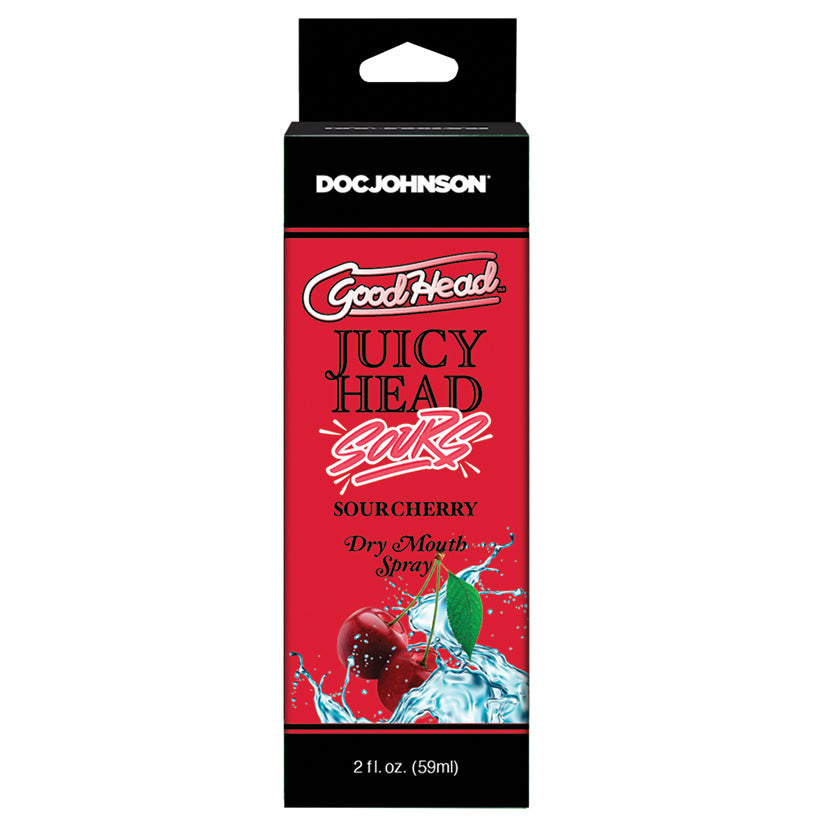 GoodHead Juicy Head Sours Dry Mouth Spray, Sour Cherry