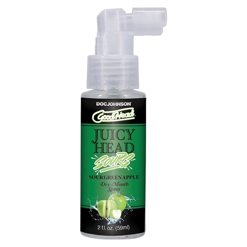 GoodHead Juicy Head Sours Dry Mouth Spray, Sour Green Apple