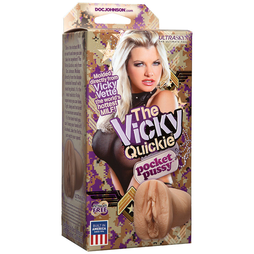Vicky Vette The Vicky Quickie Ultraskyn Pocket Pussy
