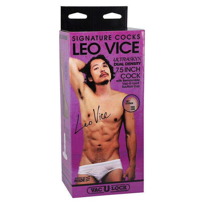 Signature Cocks Leo Vice 7.5 Inch Ultraskyn Dual Density Dildo