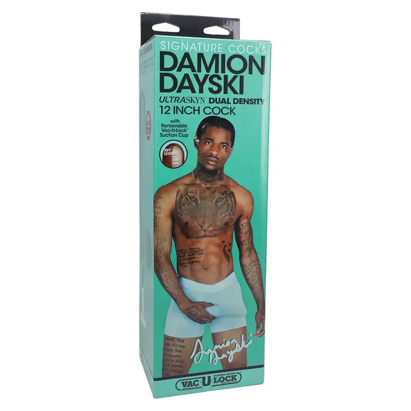 Signature Cocks Damion Dayski 12 Inch Ultraskyn Dual Density Dildo