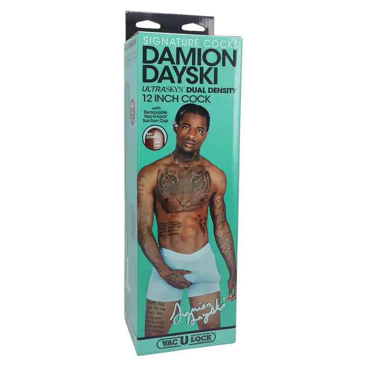 Signature Cocks Damion Dayski 12 Inch Ultraskyn Dual Density Dildo