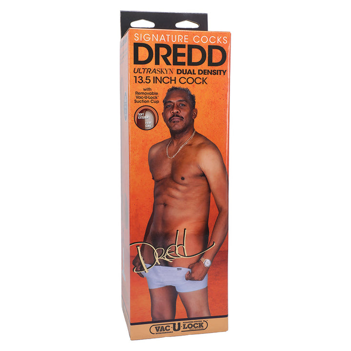 Signature Cocks Dredd 13.5 Inch Ultraskyn Dual Density Dildo