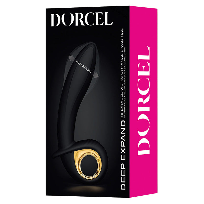 Dorcel Deep Expand 2-in-1 Vaginal and Anal Vibrator | Luxurious Dual Stimulation