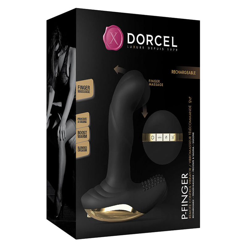 Dorcel P-Finger Remote Prostate Stimulator | Dual-Motor Precision for Ultimate Pleasure