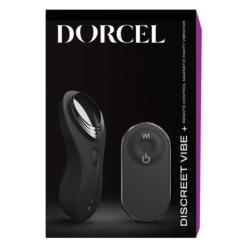 Dorcel Discreet Vibe + Stimulator with Remote Control | Powerful, Ergonomic & Waterproof