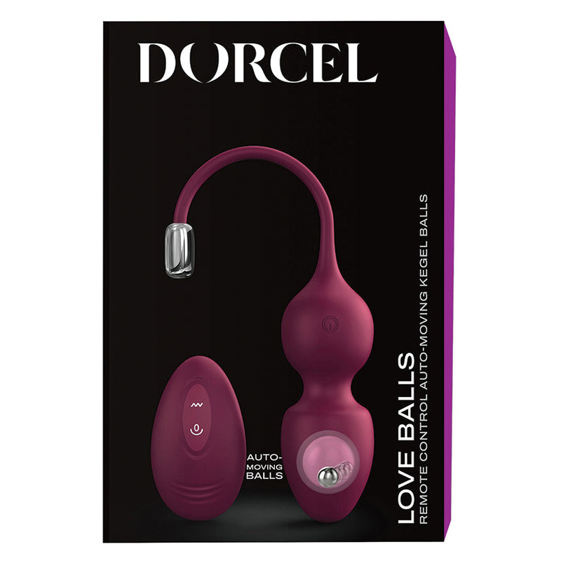 Dorcel Love Geisha Kegel Balls-Plum | Enhance Strength & Elevate Pleasure