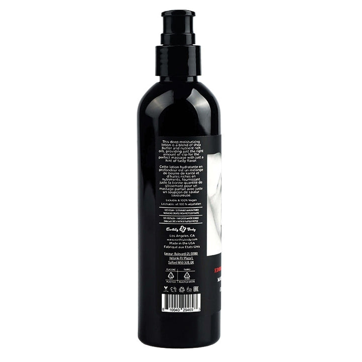 Earthly Body Edible Massage Lotion Cherry 8 oz