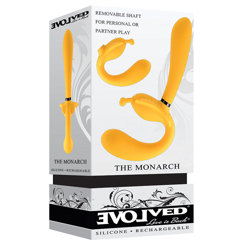 Evolved The Monarch Triple Shaft Strapless Strap-On Vibrator