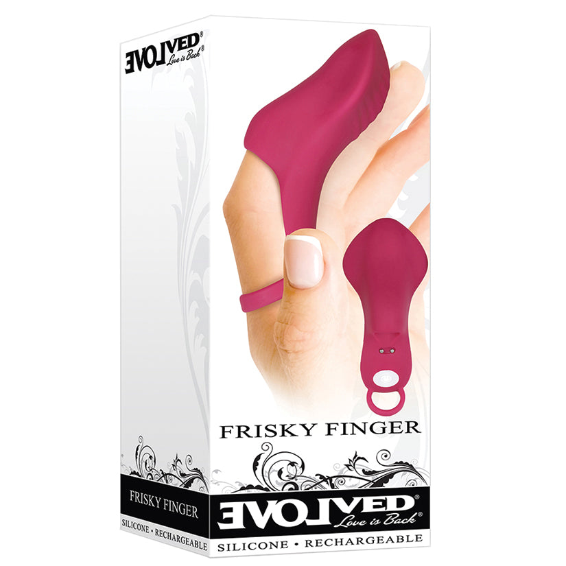 Evolved Frisky Finger Silicone Finger Vibrator