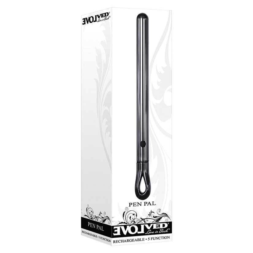 Evolved Pen Pal Stainless Steel Pen-Shaped Vibrator
