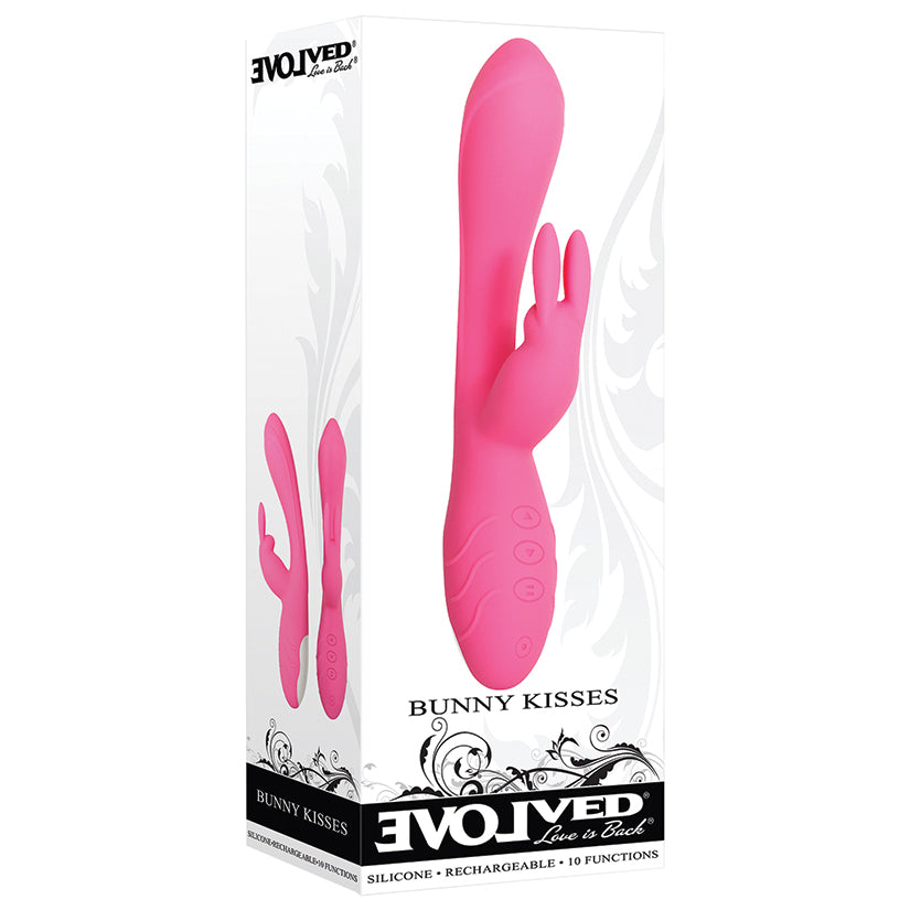 Evolved Bunny Kisses Dual Motor Silicone Rabbit Vibrator