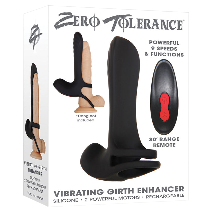 Zero Tolerance Vibrating Girth Enhancer with Remote